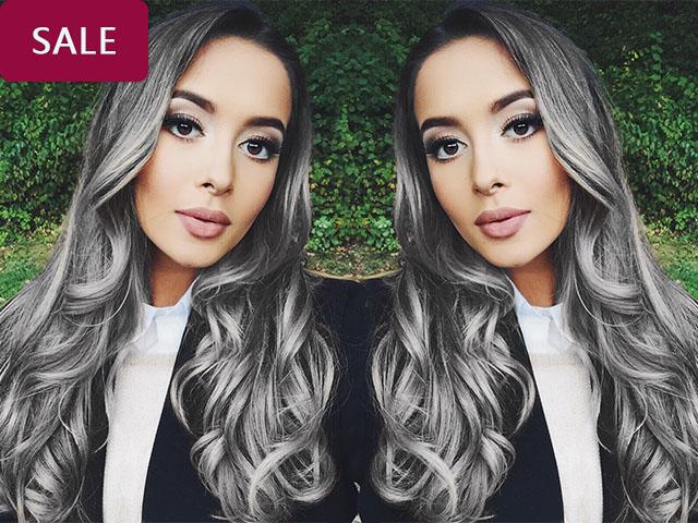 YAOARA Ombre Grey Body Wave Wig YAOARA Ombre Grey Body Wave Wig